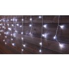 Karácsonyi jégcsap fényfüggöny, kültéri/beltéri (X22025)