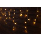 Karácsonyi jégcsap fényfüggöny, kültéri/beltéri (X22022)