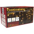 Karácsonyi sziporkázó jégcsapfényfüggöny,kül/beltér(X22028)