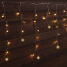 Karácsonyi sziporkázó jégcsapfényfüggöny,kül/beltér(X22026)