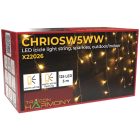 Karácsonyi sziporkázó jégcsapfényfüggöny,kül/beltér(X22026)