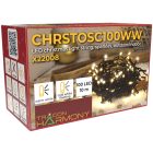 Karácsonyi sziporkázó fényfüzér, kültéri/beltéri, 10 méter (X22008)
