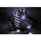 Karácsonyi sziporkázó fényfüzér, kültéri/beltéri, 20 méter (X22012)