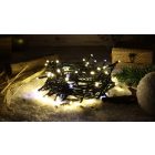 Karácsonyi sziporkázó fényfüzér, kültéri/beltéri, 20 méter (X22009)