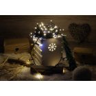 Karácsonyi sziporkázó fényfüzér, kültéri/beltéri, 50 méter (X22010)