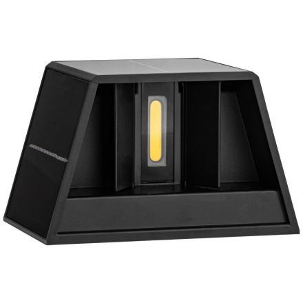 Napelemes kerti falilámpa