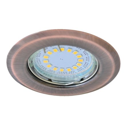 Beépíthető Lámpatest spot Fényforrásokhoz Matt Réz Színben, TLC-2MR