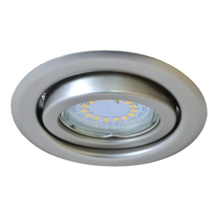 Beépíthető Lámpatest spot Fényforrásokhoz Matt Króm Színben, TLC-6MC